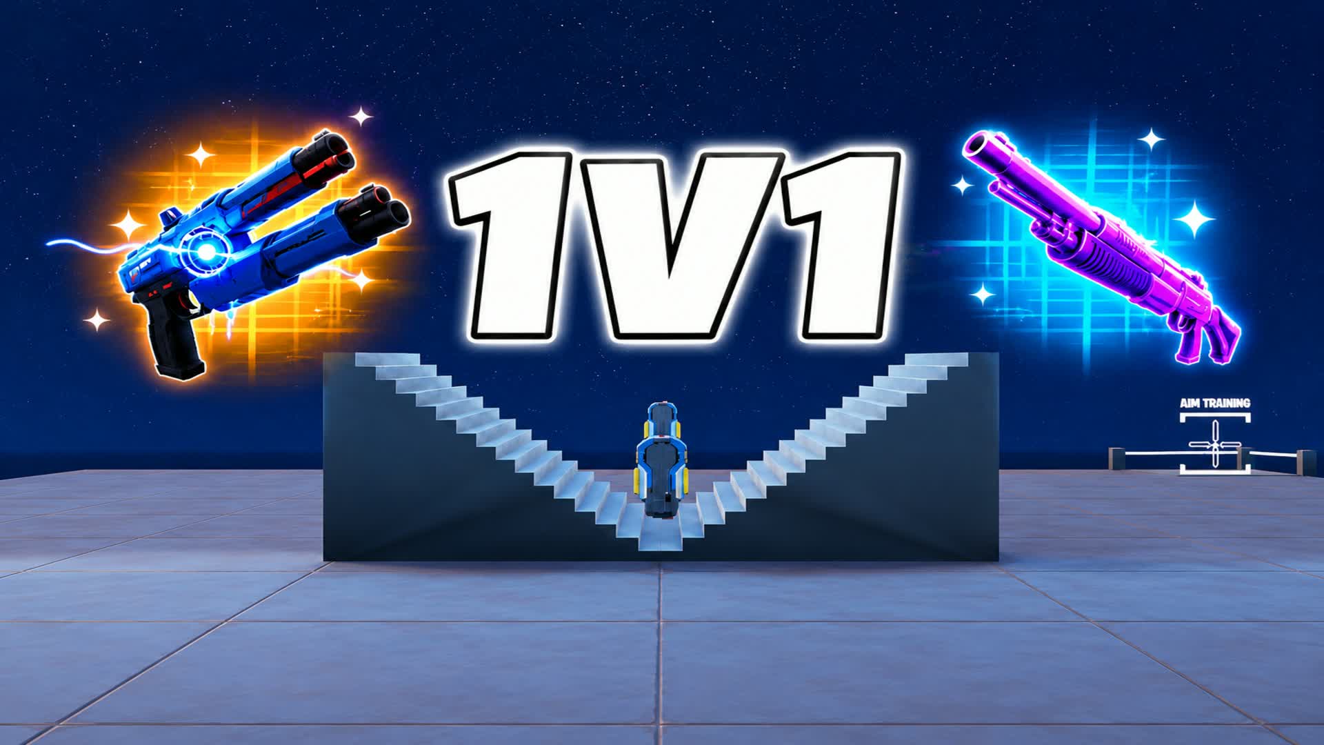 1V1 O FIGHT β Fortnite Creative map