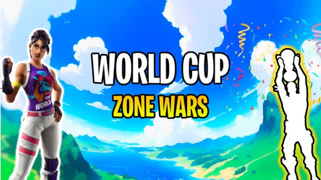 World cup zone wars — Fortnite Creative map cover art