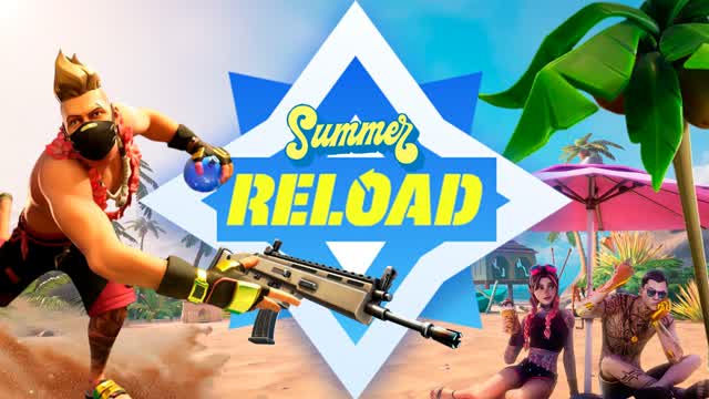 Summer Reload - 1v1v1 FFA — Fortnite Creative map
