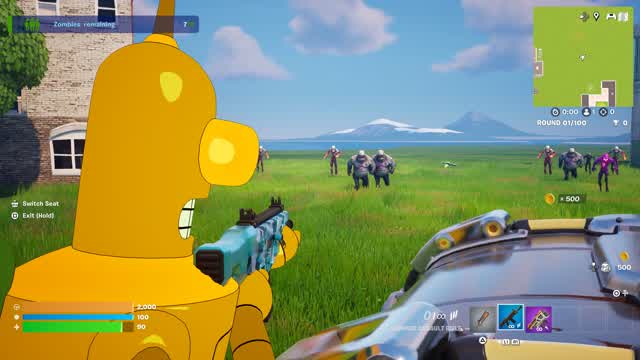 Zombies  warzz — Fortnite Creative map