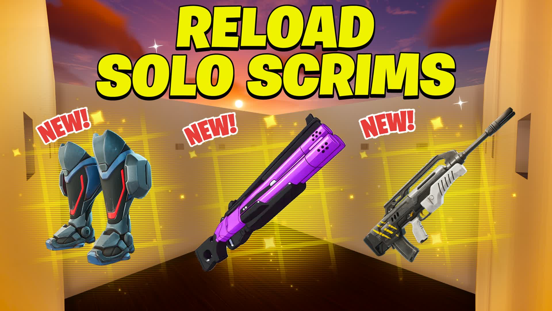 ๐ ุณูุฑู
ุฒ ุงูู
ุนุฑููู SOLO SCRIMS RELOAD ๐ โ Fortnite Creative map