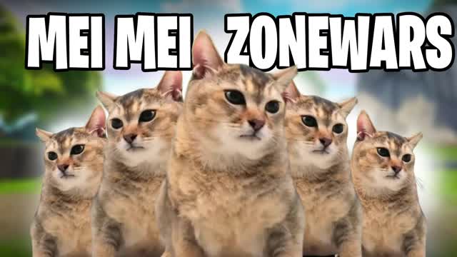 MEI MEI CAT ZONEWARS — Fortnite Creative map