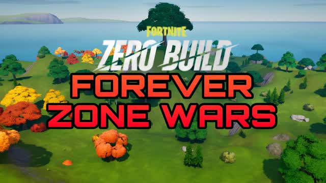 FOREVER ZONE WARS ZERO BUILD — Fortnite Creative map cover art