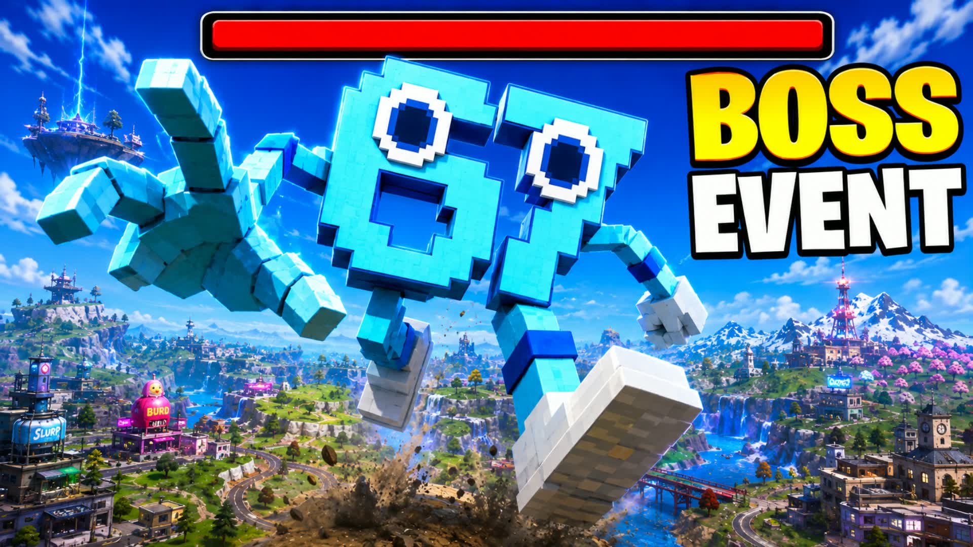 BRAINROT SURVIVAL BOSS BATTLE — Fortnite Creative map