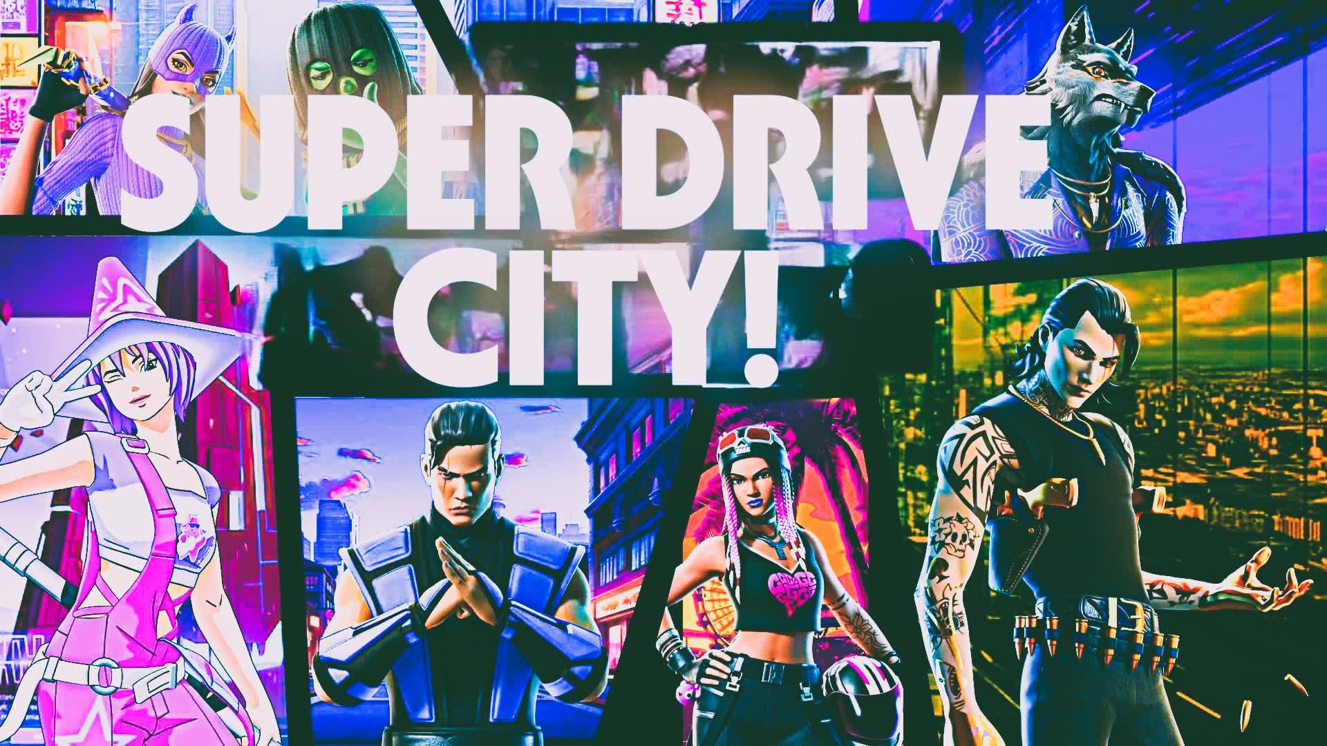 SUPER DRIVE CITY — Fortnite Creative map