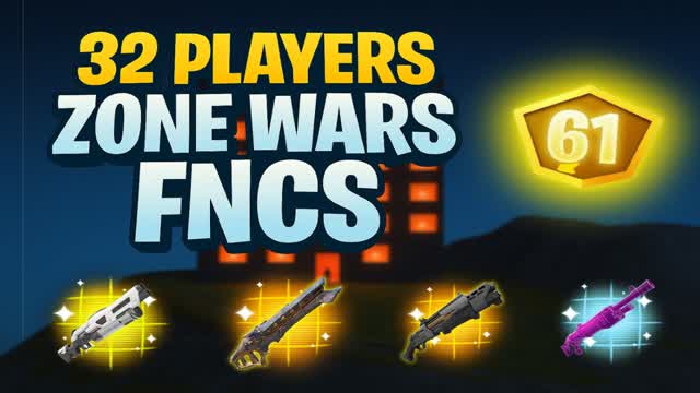 Zone Wars Points (FNCS) — Fortnite Creative map cover art