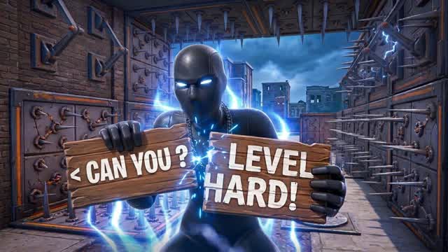 12 LEVEL HARD PARKOUR ! — Fortnite Creative map cover art