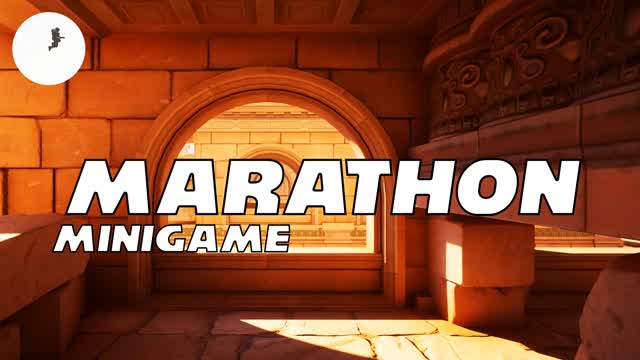 Minigame: Marathon — Fortnite Creative map cover art