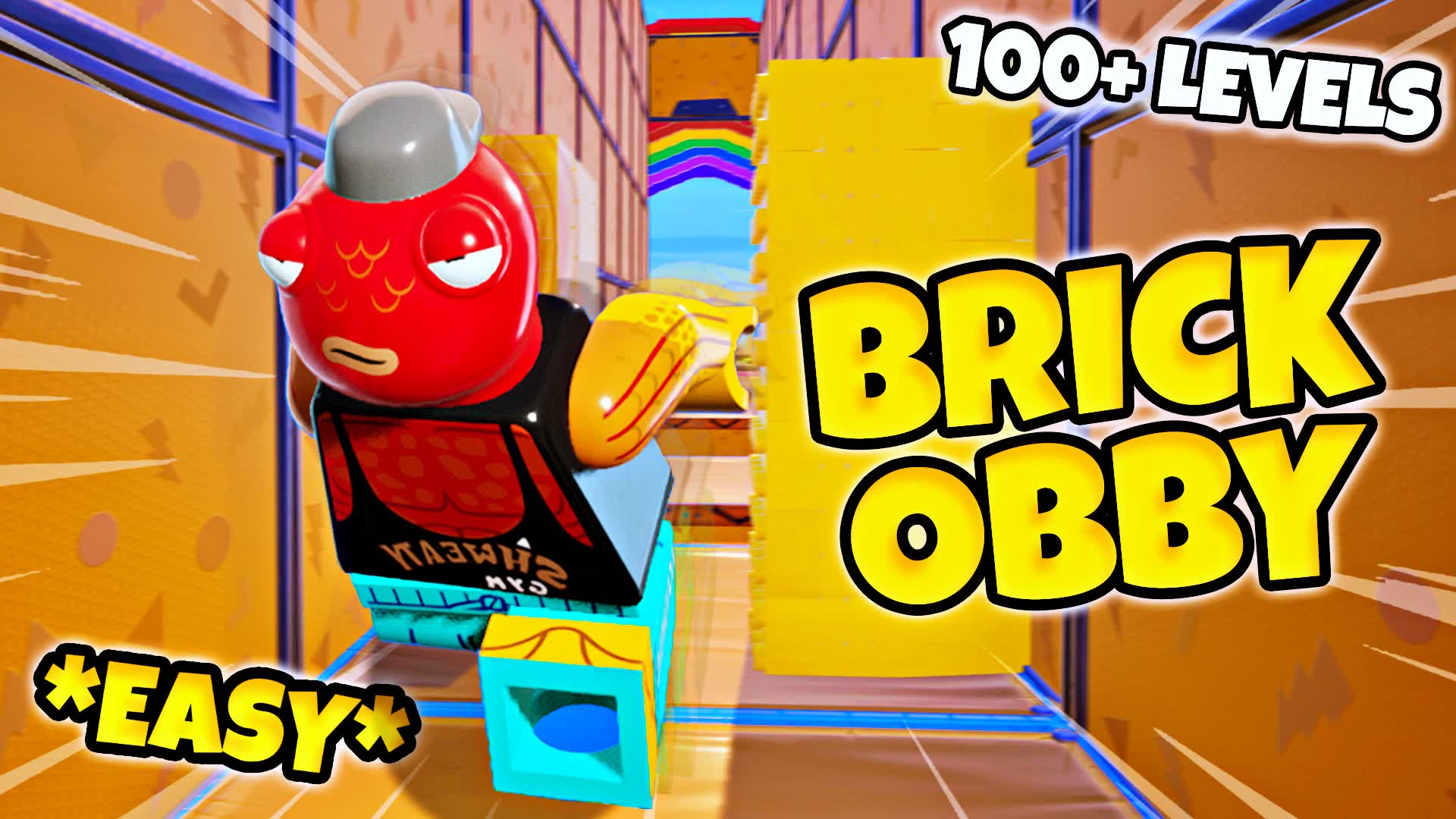 Brick Obby — Fortnite Creative map