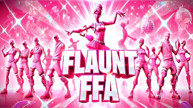 Flaunt FFA — Fortnite Creative map cover art