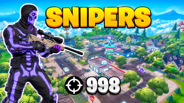SNIPER ONE SHOT FFA 🎯  [8494] سنايبرات — Fortnite Creative map cover art