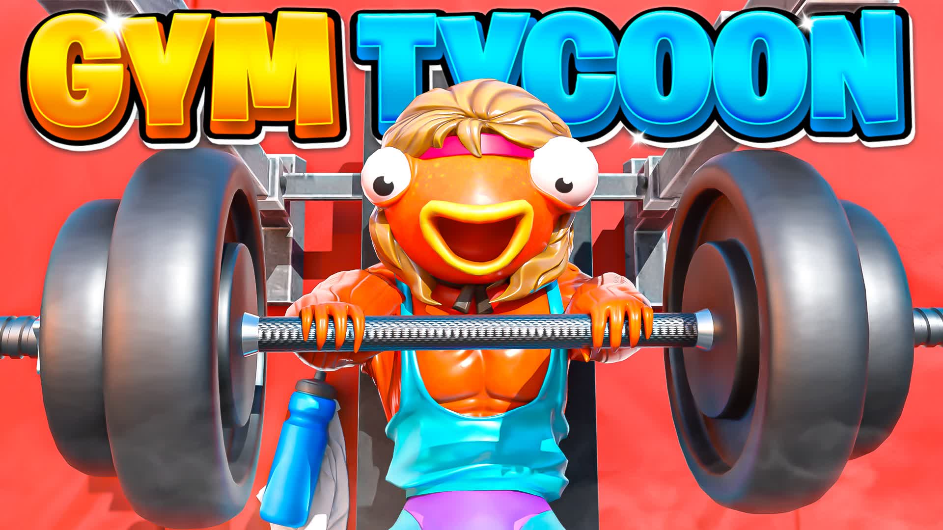 GYM TYCOON 💪 — Fortnite Creative map