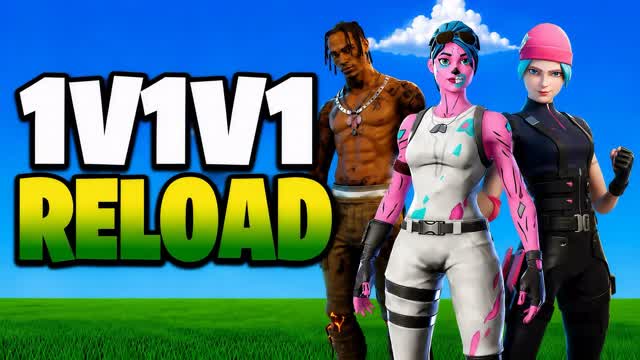1V1V1 RELOAD SCRIMS π― β Fortnite Creative map