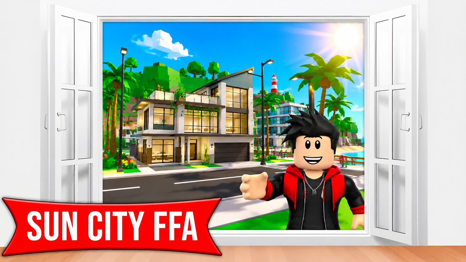 SUN CITY FFA! — Fortnite Creative map