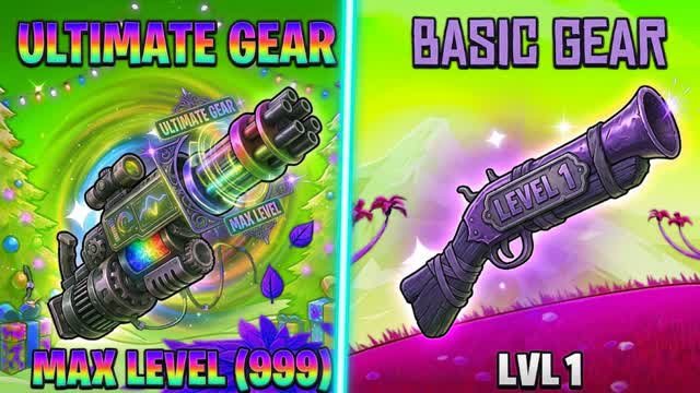 AMAZING GUN GAME — Fortnite Creative map