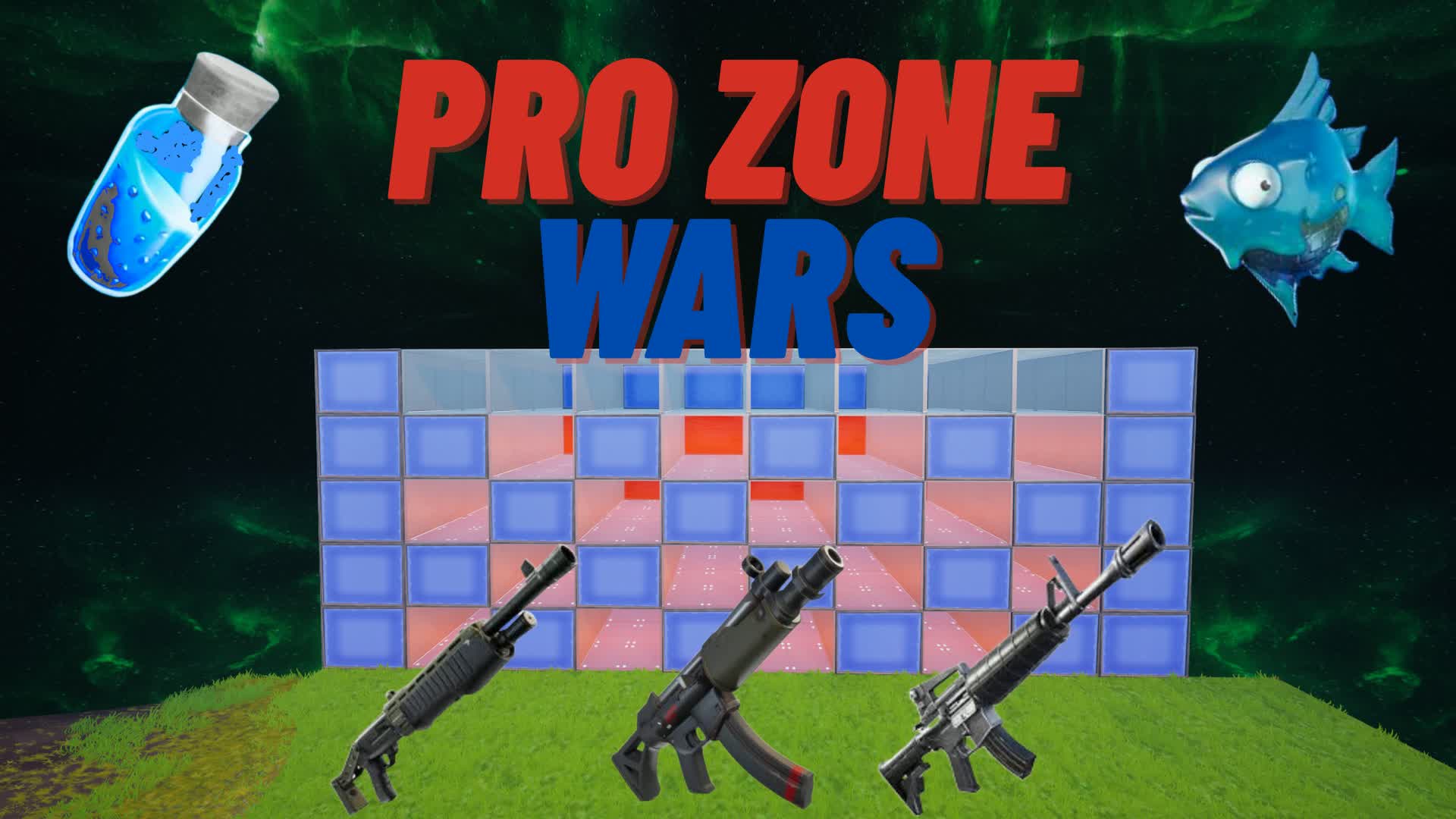 PRO ZONE WARS FFA — Fortnite Creative map