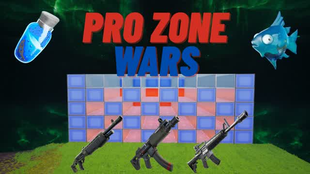 PRO ZONE WARS FFA — Fortnite Creative map cover art