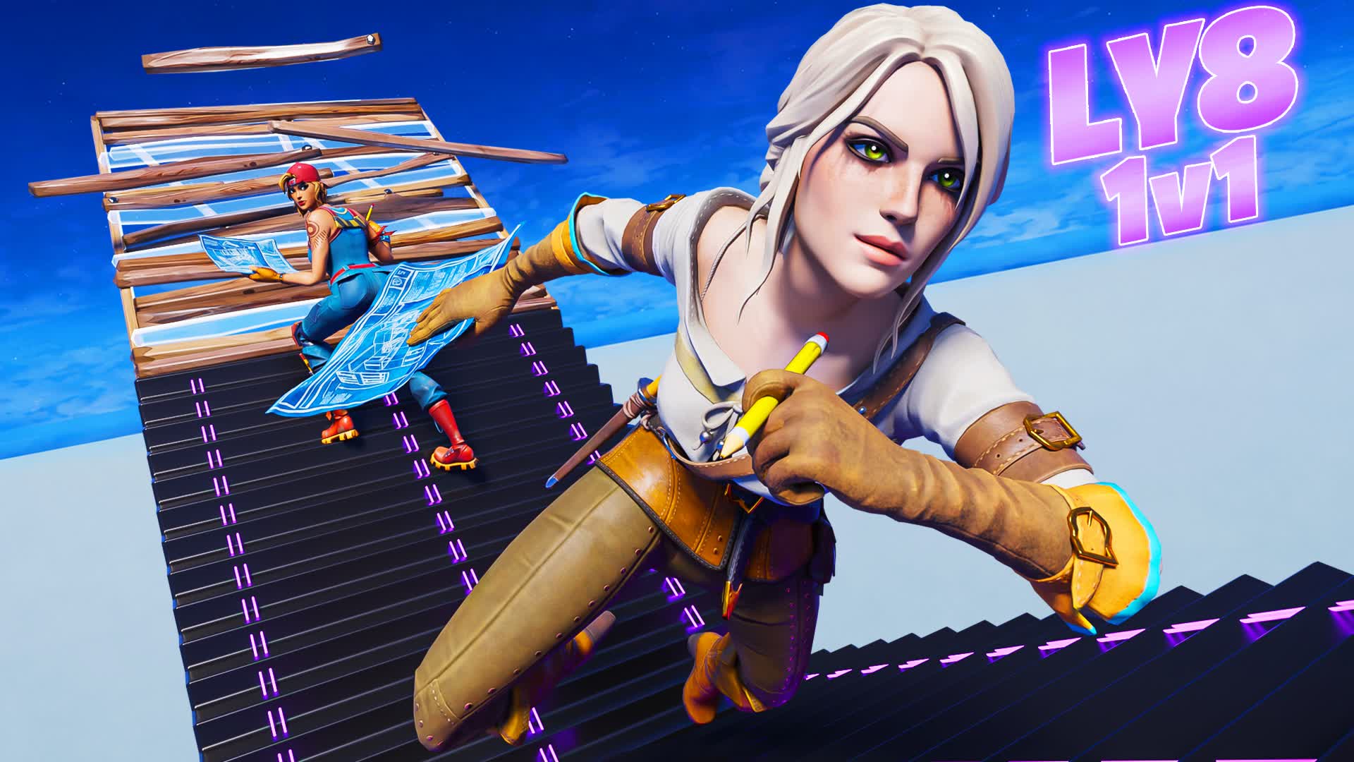 LY8 1v1 (6 players) — Fortnite Creative map