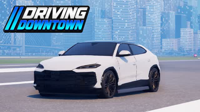 DRIVING DOWNTOWN — Fortnite Creative map