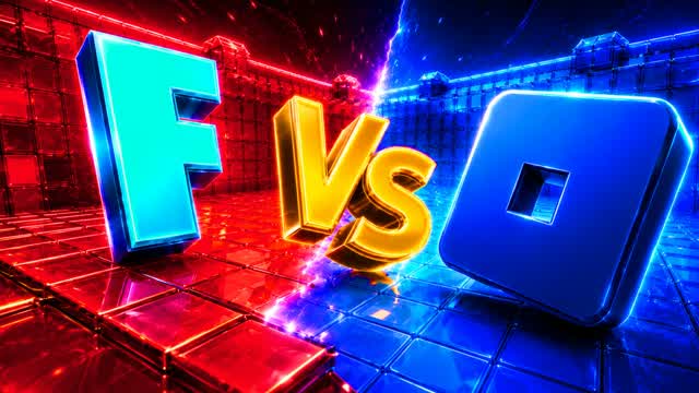 RED VS BLUE CLOSE RANGE 🔴🔵 — Fortnite Creative map