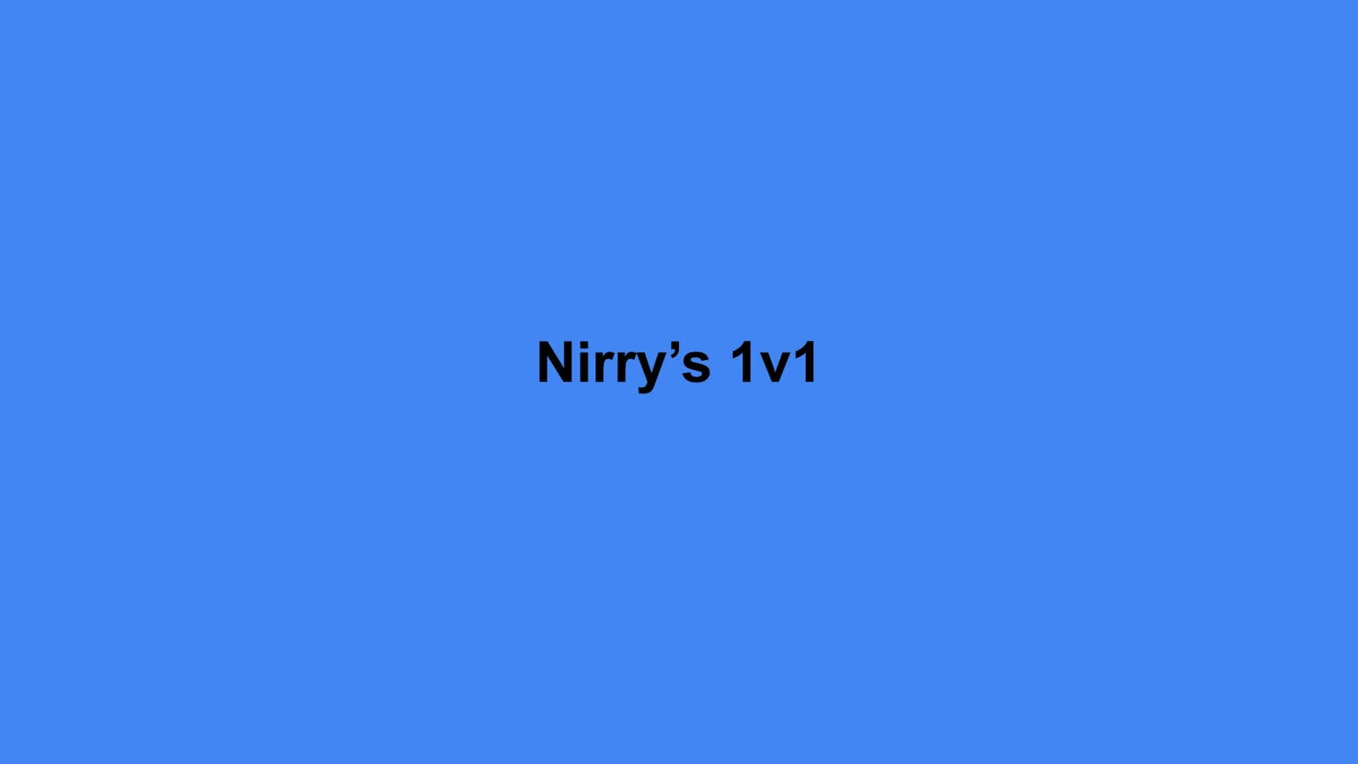 Nirrys 1v1 — Fortnite Creative map