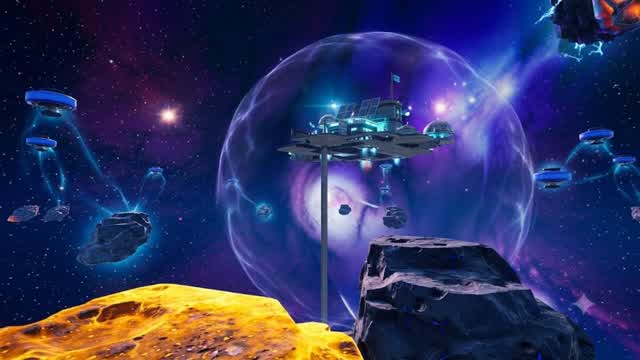 🚀 DUEL SPATIAL 1V1 [ZÉRO CONSTRUC.] — Fortnite Creative map cover art