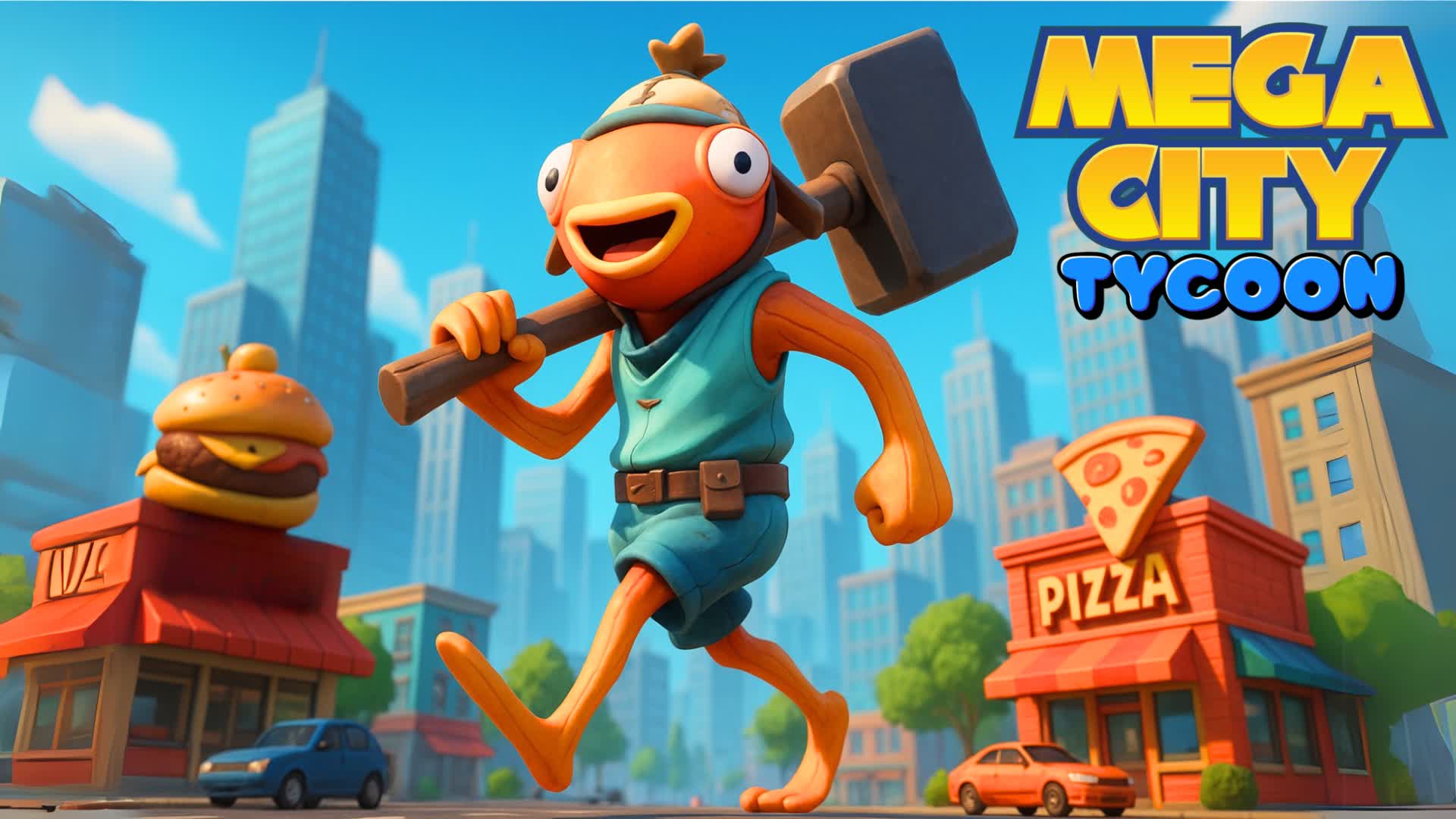 MEGA CITY TYCOON [CO-OP] — Fortnite Creative map