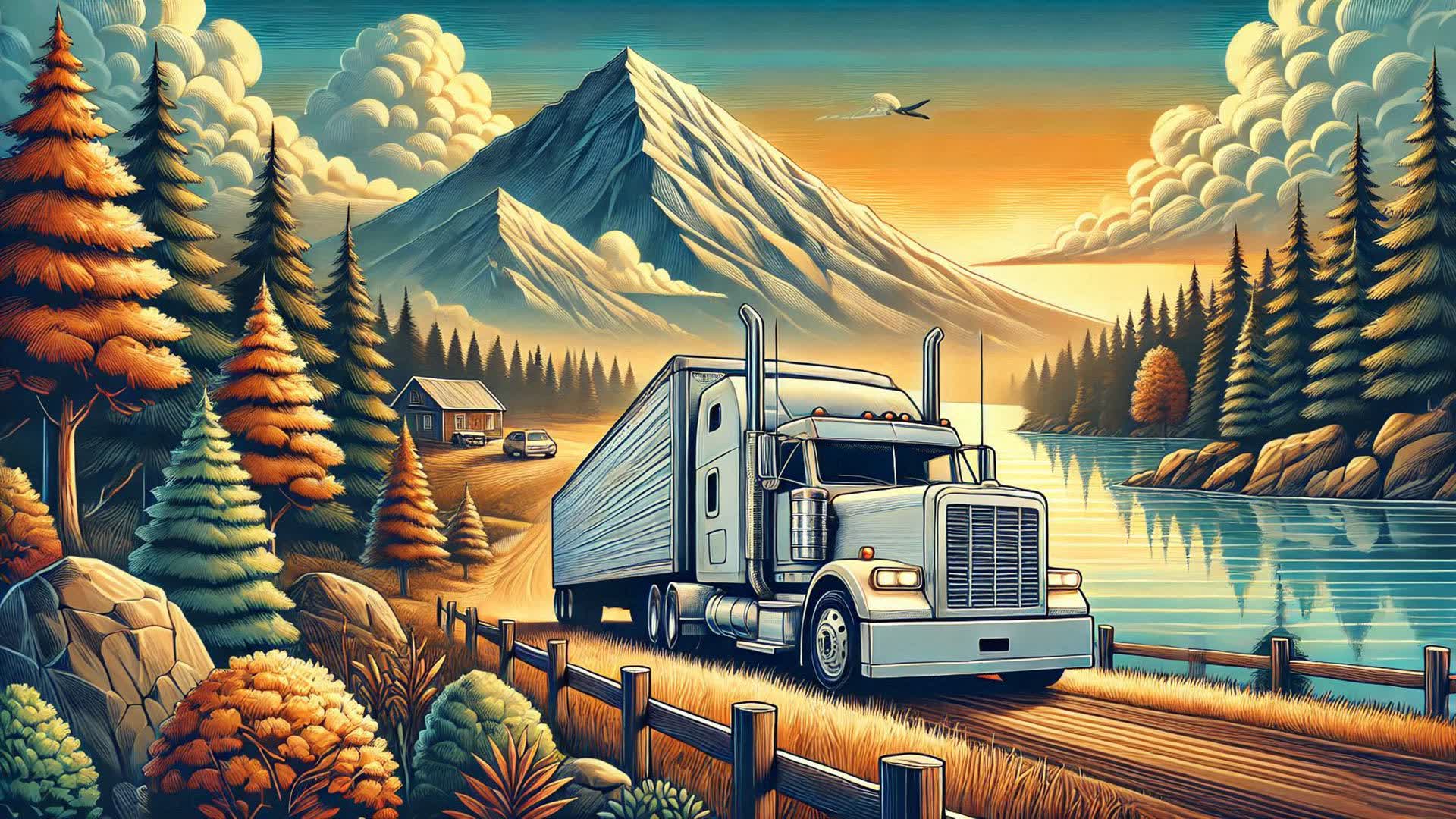 Truck Drive Simulator — Fortnite Creative map