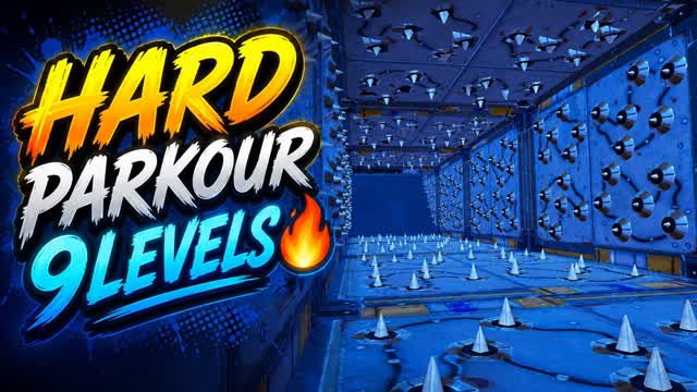 باركور صعب - Hard Parkour — Fortnite Creative map cover art