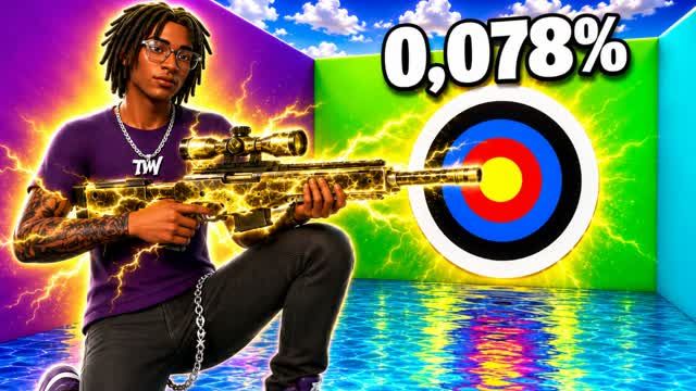 🪬 TRICKSHOT 2I4 MIRAGE 🫥 PARKOUR 🧊🎯 — Fortnite Creative map cover art