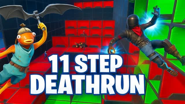 11 STEP DEATHRUN — Fortnite Creative map