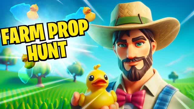 Farm Prop Hunt — Fortnite Creative map cover art