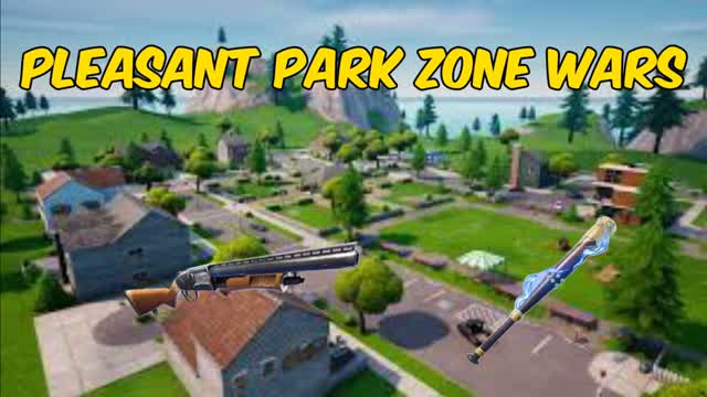 Pleasant Park Zone wars — Fortnite Creative map cover art