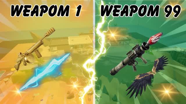 SHARK MYTHIC GUN GAME — Fortnite Creative map