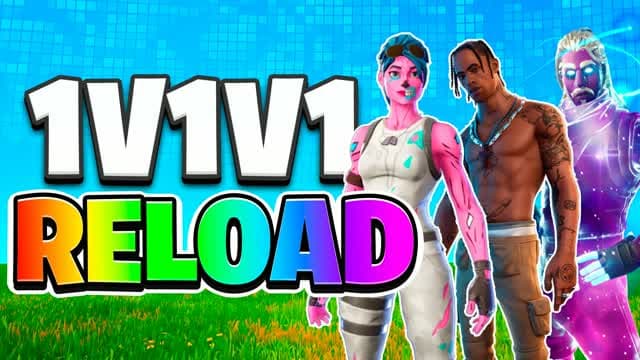 1V1V1 RELOAD 1V1 FREEBUILD SCRIMS FFA — Fortnite Creative map cover art
