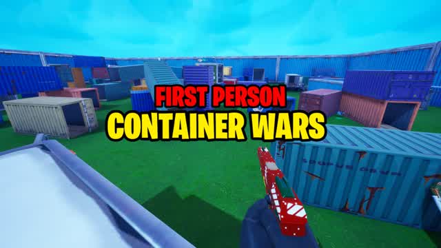 CONTAINER ZONE WARS - FIRST PERSON — Fortnite Creative map