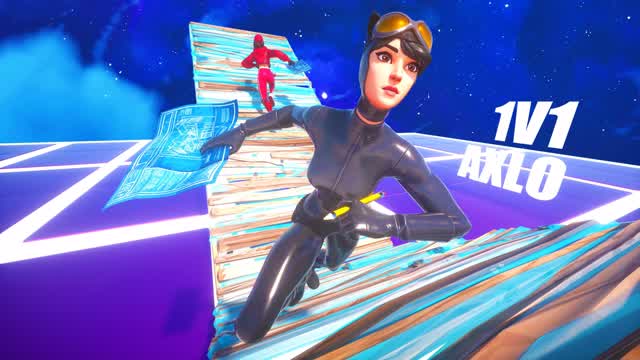 AXLO 1V1 BUILD FIGHT — Fortnite Creative map cover art