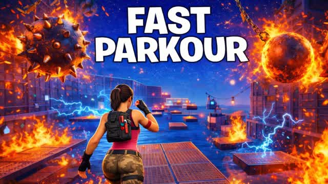 Parkour it Multiplayer — Fortnite Creative map