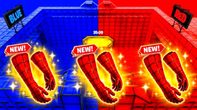 RED VS BLUE POWER SLAM🔴🔵LDK0978 — Fortnite Creative map