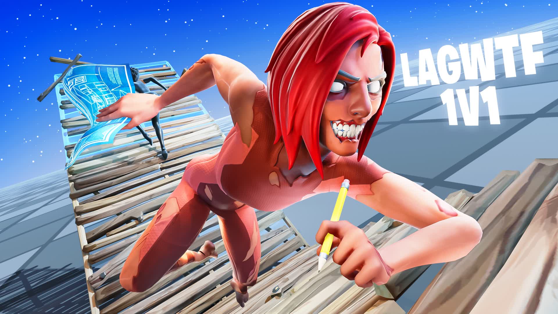 Lagwtf 1v1 Build Fights (200 Pumps) — Fortnite Creative map