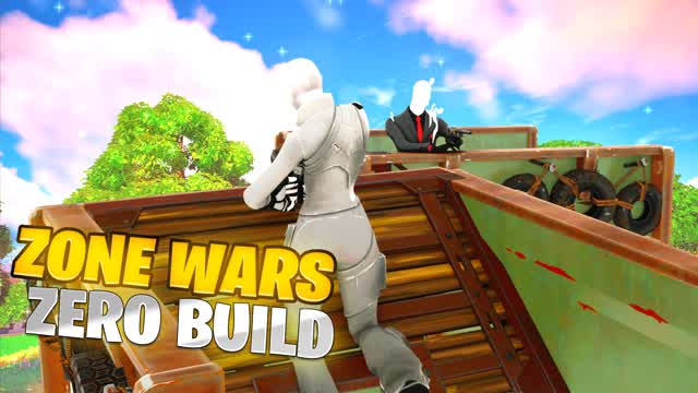DUO ZERO BUILD ZONE WARS — Fortnite Creative map cover art
