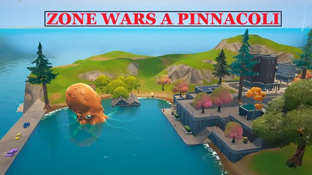 Zone Wars a Pinnacoli — Fortnite Creative map