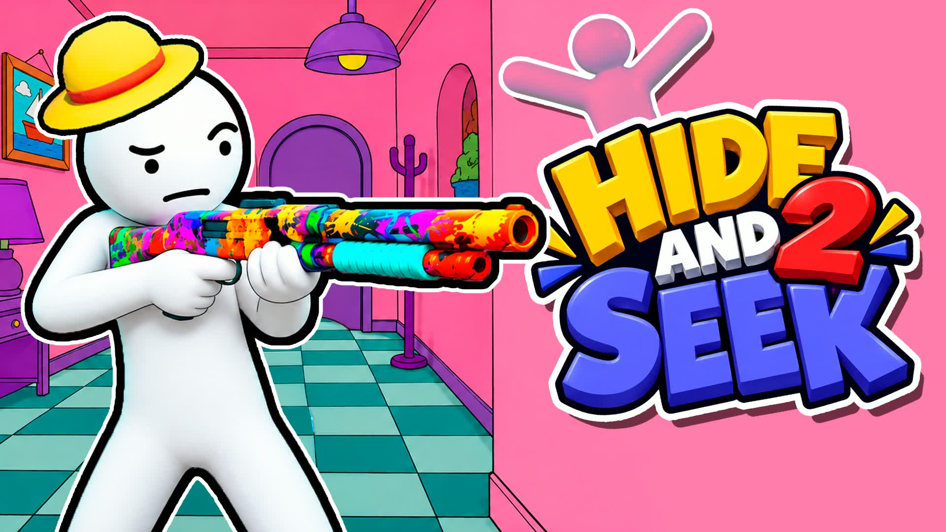 CHAMELEON VS HUNTER HIDE AND SEEK 2 — Fortnite Creative map