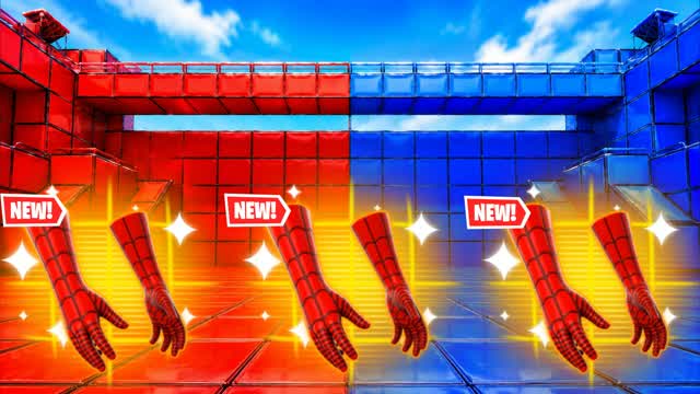 BLUE VS RED FIELD VISION 🔵🔴 — Fortnite Creative map
