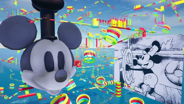 ⭐MICKEY SUPERFUN OBBY PARKOUR⭐ — Fortnite Creative map cover art