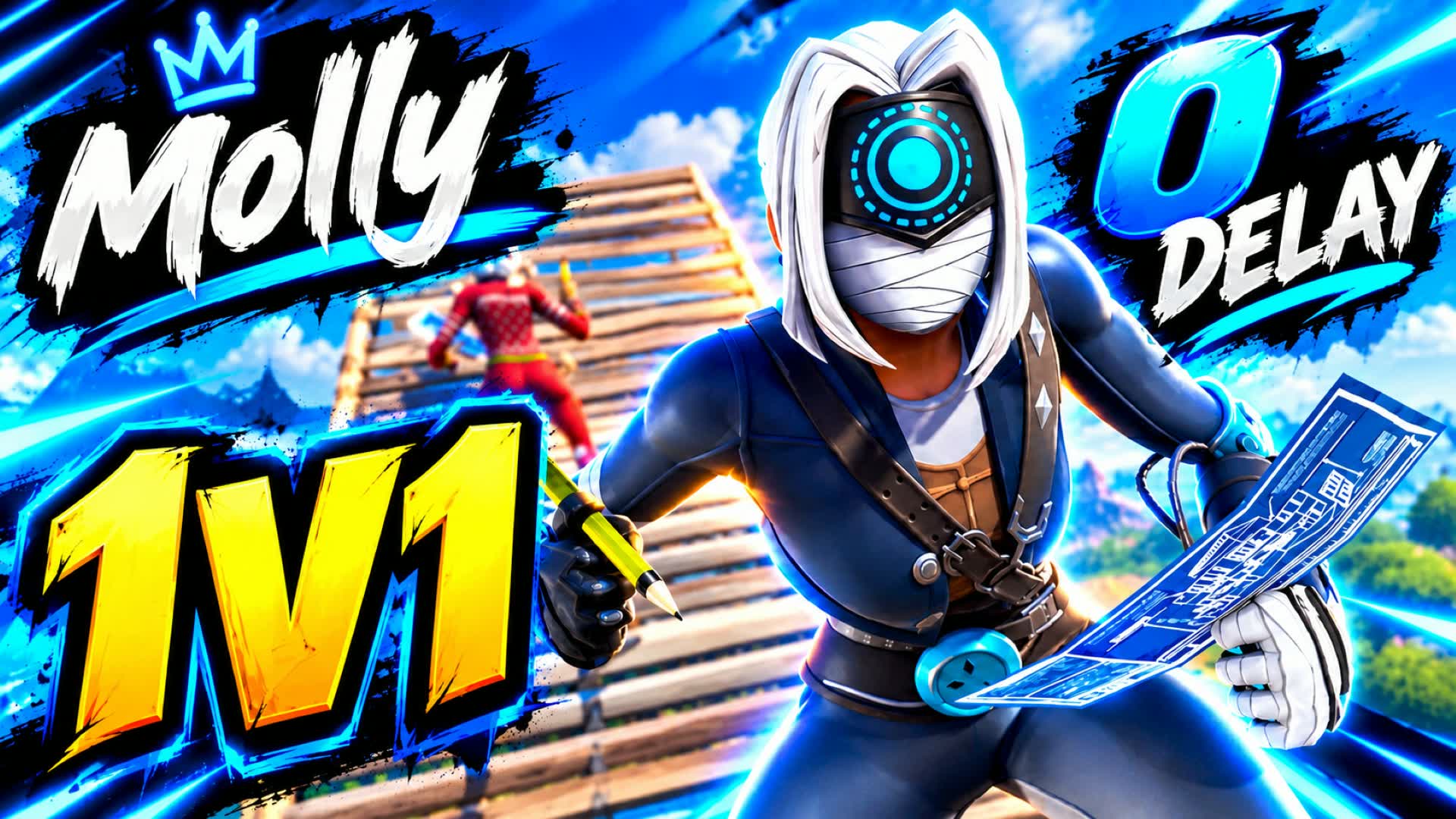 Molly's 1v1 (0 Delay) — Fortnite Creative map