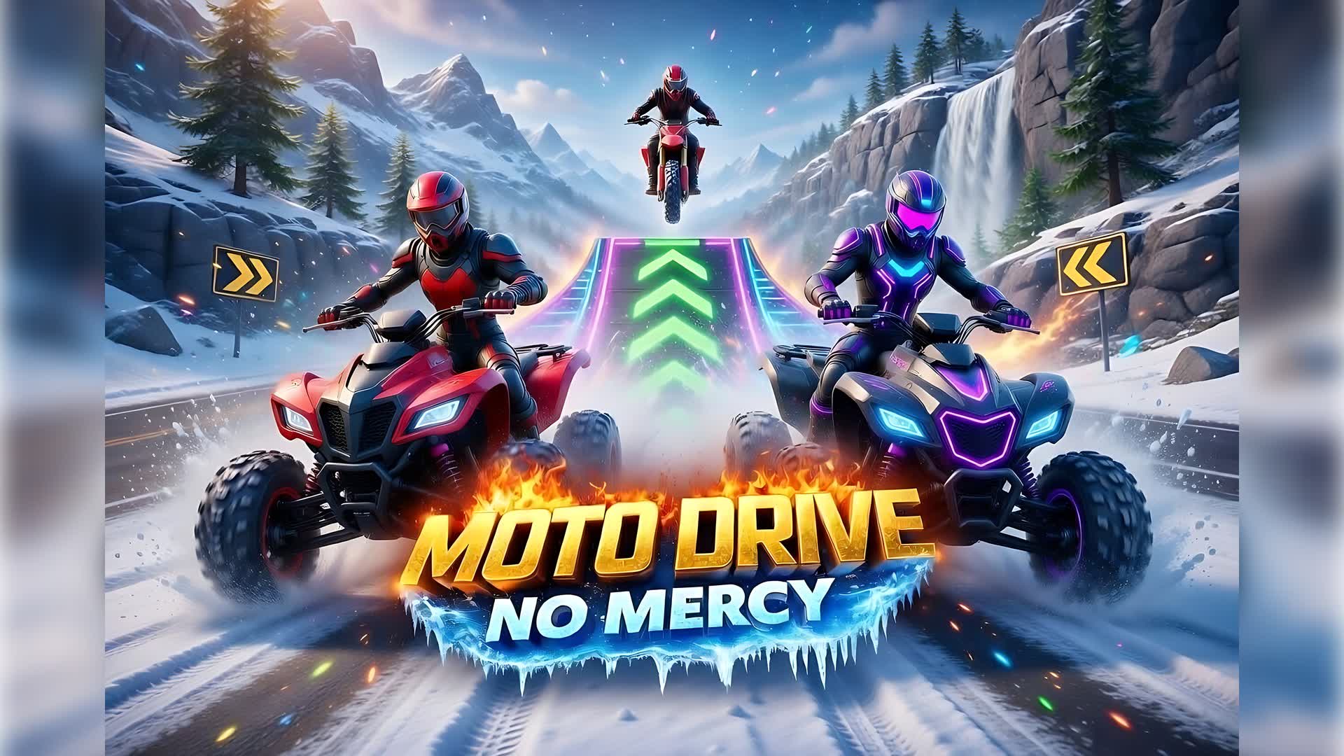 Moto Drive — Fortnite Creative map