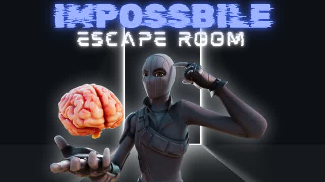 IMPOSSIBLE ESCAPE ROOM🗝️ — Fortnite Creative map cover art