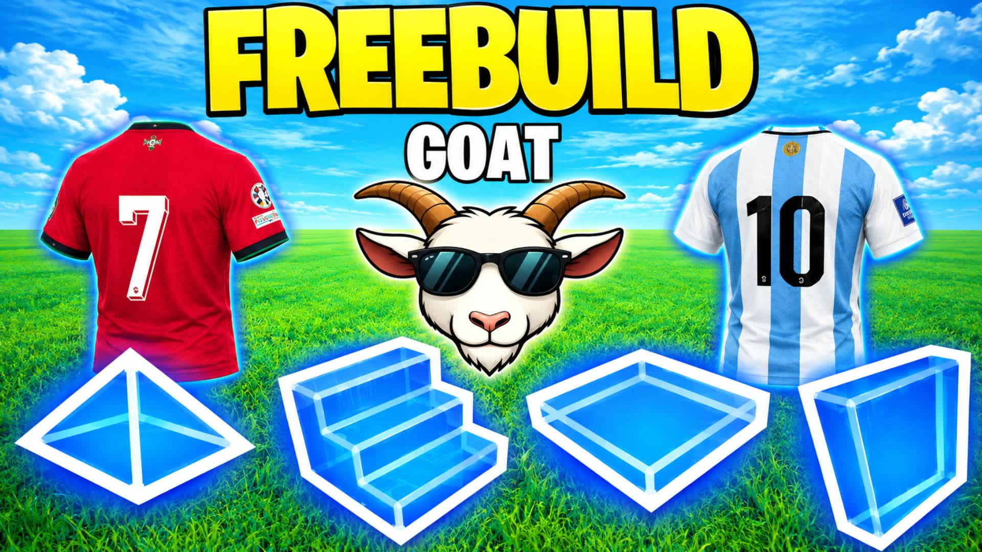FREEBUILD GOAT (NEW) — Fortnite Creative map