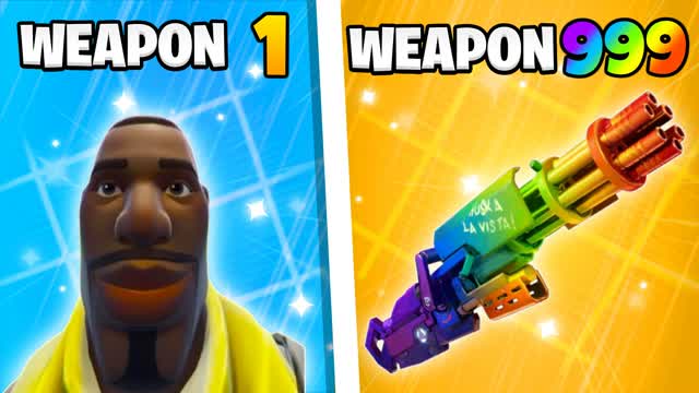 Gun Game unc — Fortnite Creative map